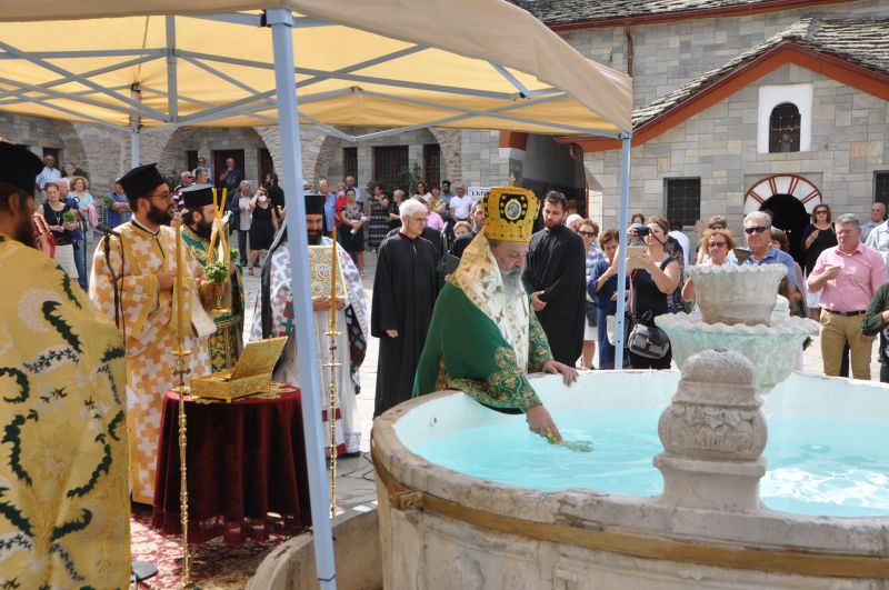 Ἡ Ἑορτή τῆς Ὑψώσεως τοῦ Τιμίου Σταυροῦ στήν Ἱερά Μονή Εἰκοσιφοινίσσης 2020